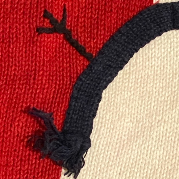 Kids unisex Frost brand red Snowman Sweater - Picture 6 of 9